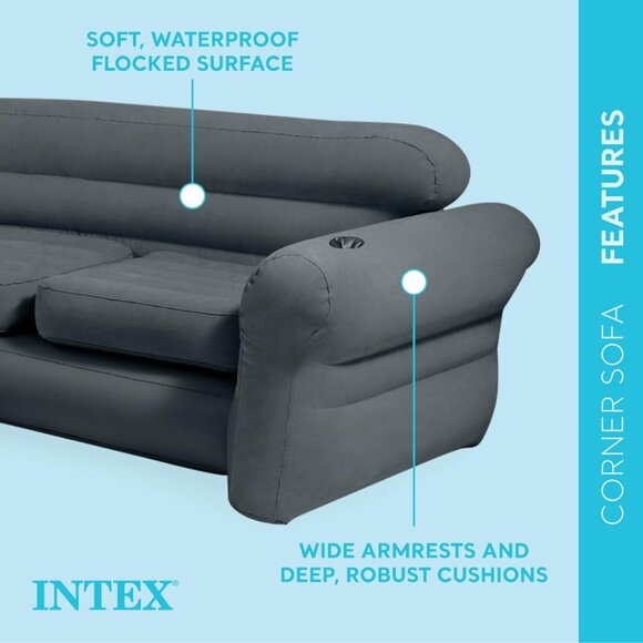 2 Intex Inflatable Sofas - Picture 6 of 9